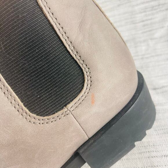 Sorel Emelie II Gray Chelsea Boot Waterproof Heavy Duty Size 7 - Picture 6 of 9